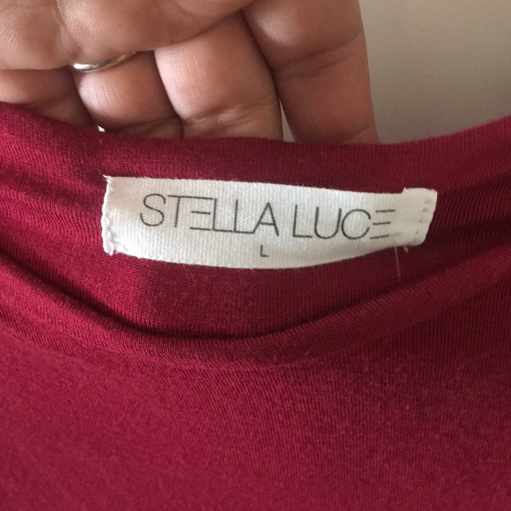 Basic red dress - Picture 2 of 3